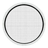 Alanur Home Kaymaz Taban Djt Banyo Mutfak Salon Halı  Trend Saçaklı Yuvarlak Dokuma Desen E5007