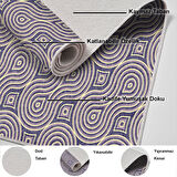 Dekoreko Kaymaz Taban Djt Mutfak Halısı Trend Modern 605M