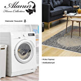 Dekoreko Kaymaz Taban Djt Salon Halısı Star Pamuk Modern E4052