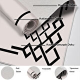 Dekoreko Kaymaz Taban Djt Salon Halısı Trend Modern 1919