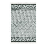 Dekoreko Kaymaz Taban Djt Salon Halısı Trend Saçaklı İskandinav F5081