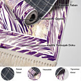 Dekoreko Kaymaz Taban Djt Salon Halısı Star Pamuk Saçaklı Modern 728