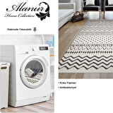 Dekoreko Kaymaz Taban Djt Salon Halısı Star Pamuk İskandinav F5086