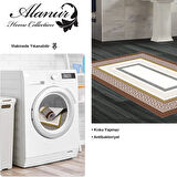 Dekoreko Kaymaz Taban Djt Banyo Halısı Trend Modern 675M