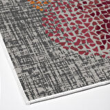 Dekoreko Kaymaz Taban Djt Salon Halısı Yıldız Deri Modern E4052