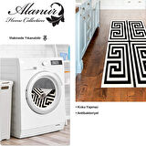 Dekoreko Kaymaz Taban Djt Mutfak Halısı Trend Modern 658M