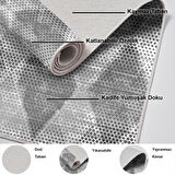 Dekoreko Kaymaz Taban Djt Salon Halısı Trend İskandinav F5131