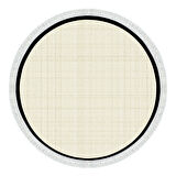 Alanur Home Kaymaz Taban Djt Banyo Mutfak Salon Halı Yıldız Deri Saçaklı Yuvarlak Dokuma Desen E5007