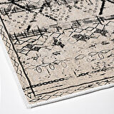 Dekoreko Kaymaz Taban Djt Mutfak Halısı Yıldız Deri İskandinav M5141