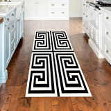 Dekoreko Kaymaz Taban Djt Mutfak Halısı Trend Modern 658M