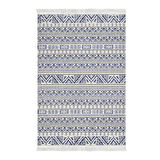 Dekoreko Kaymaz Taban Djt Mutfak Halısı Yıldız Deri Saçaklı İskandinav F5082