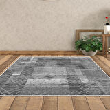 Dekoreko Kaymaz Taban Djt Salon Halısı Star Pamuk İskandinav F5132