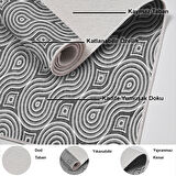 Dekoreko Kaymaz Taban Djt Mutfak Halısı Trend Modern 605M