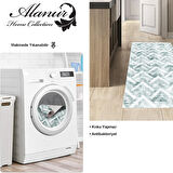 Dekoreko Kaymaz Taban Djt Mutfak Halısı Trend İskandinav F5124