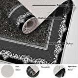 Dekoreko Kaymaz Taban Djt Mutfak Halısı Trend Modern 1692