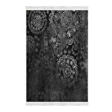 Dekoreko Kaymaz Taban Djt Mutfak Halısı Yıldız Deri Saçaklı Modern 1999