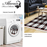 Dekoreko Kaymaz Taban Djt Salon Halısı Star Pamuk Saçaklı Modern 750