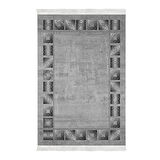 Dekoreko Kaymaz Taban Djt Mutfak Halısı Yıldız Deri Saçaklı Modern 691M