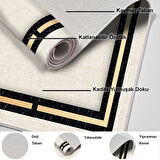 Dekoreko Kaymaz Taban Djt Banyo Halısı Trend Modern F5006