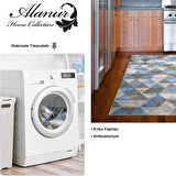 Dekoreko Kaymaz Taban Djt Mutfak Halısı Star Pamuk İskandinav 661M