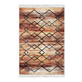 Dekoreko Kaymaz Taban Djt Mutfak Halısı Trend Saçaklı Modern M5006