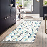 Dekoreko Kaymaz Taban Djt Mutfak Halısı Trend Saçaklı Modern 1944