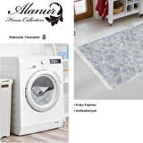 Dekoreko Kaymaz Taban Djt Mutfak Halısı Trend Saçaklı Modern 627M