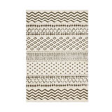 Dekoreko Kaymaz Taban Djt Salon Halısı Star Pamuk İskandinav F5086