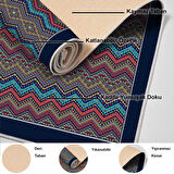 Dekoreko Kaymaz Taban Djt Salon Halısı Yıldız Deri Modern 1935