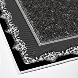 Dekoreko Kaymaz Taban Djt Mutfak Halısı Yıldız Deri Modern 1692