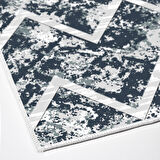 Dekoreko Kaymaz Taban Djt Mutfak Halısı Star Pamuk İskandinav F5128