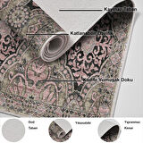 Dekoreko Kaymaz Taban Djt Mutfak Halısı Trend Modern 659M