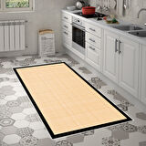 Alanur Home Kaymaz Taban Djt Banyo Mutfak Salon Halı  Trend Dokuma Desen E5007