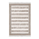 Dekoreko Kaymaz Taban Djt Mutfak Halısı Trend Saçaklı Modern 1545