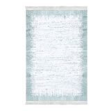 Dekoreko Kaymaz Taban Djt Salon Halısı Yıldız Deri Saçaklı Modern 1342