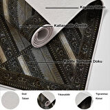 Dekoreko Kaymaz Taban Djt Salon Halısı Trend Modern 731