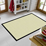 Alanur Home Kaymaz Taban Djt Banyo Mutfak Salon Halı  Trend Dokuma Desen E5007