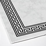 Dekoreko Kaymaz Taban Djt Banyo Halısı Trend Modern 626M