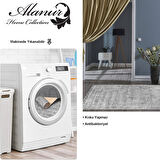 Dekoreko Kaymaz Taban Djt Salon Halısı Yıldız Deri Modern Mu134