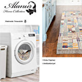 Dekoreko Kaymaz Taban Djt Mutfak Halısı Trend Saçaklı Modern 1937