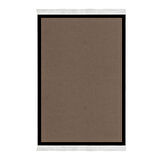 Alanur Home Kaymaz Taban Djt Banyo Mutfak Salon Halı Yıldız Deri Saçaklı Dokuma Desen E5001