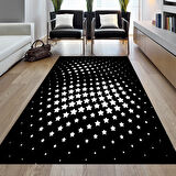 Dekoreko Kaymaz Taban Djt Salon Halısı Yıldız Deri Modern 723