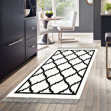 Dekoreko Kaymaz Taban Djt Mutfak Halısı Trend Saçaklı Modern 688M