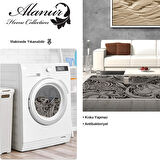 Dekoreko Kaymaz Taban Djt Salon Halısı Star Pamuk Saçaklı Modern Mu145