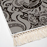 Dekoreko Kaymaz Taban Djt Salon Halısı Star Pamuk Saçaklı Modern Mu145