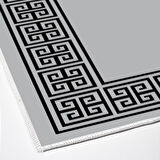 Dekoreko Kaymaz Taban Djt Mutfak Halısı Star Pamuk Modern 608M