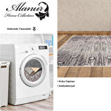 Dekoreko Kaymaz Taban Djt Salon Halısı Yıldız Deri Modern 743