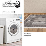 Dekoreko Kaymaz Taban Djt Salon Halısı Star Pamuk Saçaklı İskandinav F5132