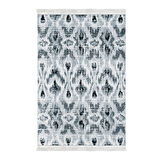 Dekoreko Kaymaz Taban Djt Mutfak Halısı Trend Saçaklı İskandinav F5136