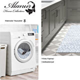 Dekoreko Kaymaz Taban Djt Mutfak Halısı Star Pamuk Modern 757